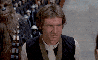 Harrison Ford Flirting GIF by Star Wars