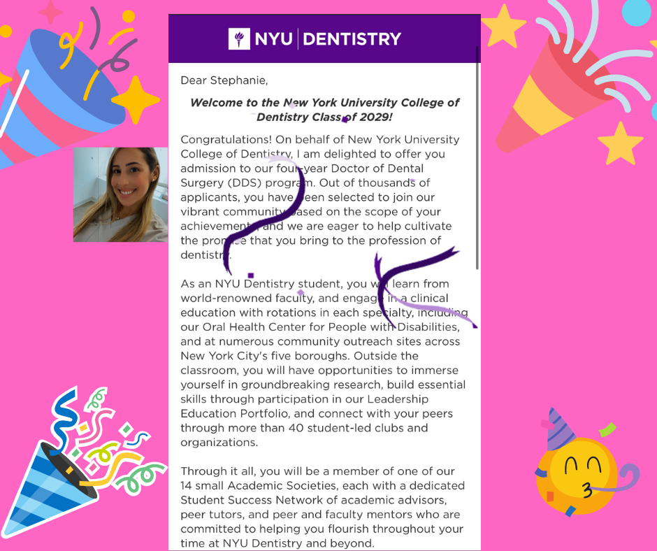 dat-acceptance-letter-nyu-congrats-stephanie-we-are-so-proud