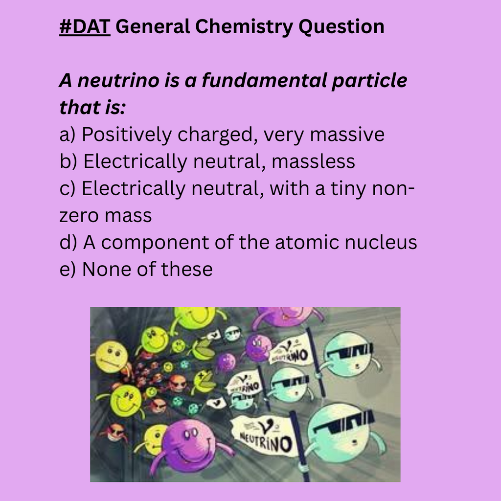 DAT - DAT General Chemistry Question and Solution | DAT Destroyer | OAT ...