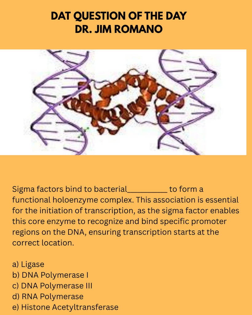 DAT - DAT Biology Question of the Day | DAT Destroyer | OAT Destroyer ...