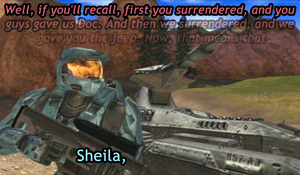 red vs blue caboose and sheila