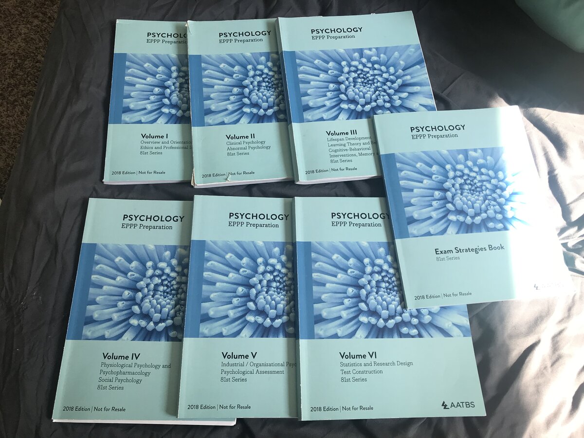 EPPP Study Materials - AATBS | Student Doctor Network