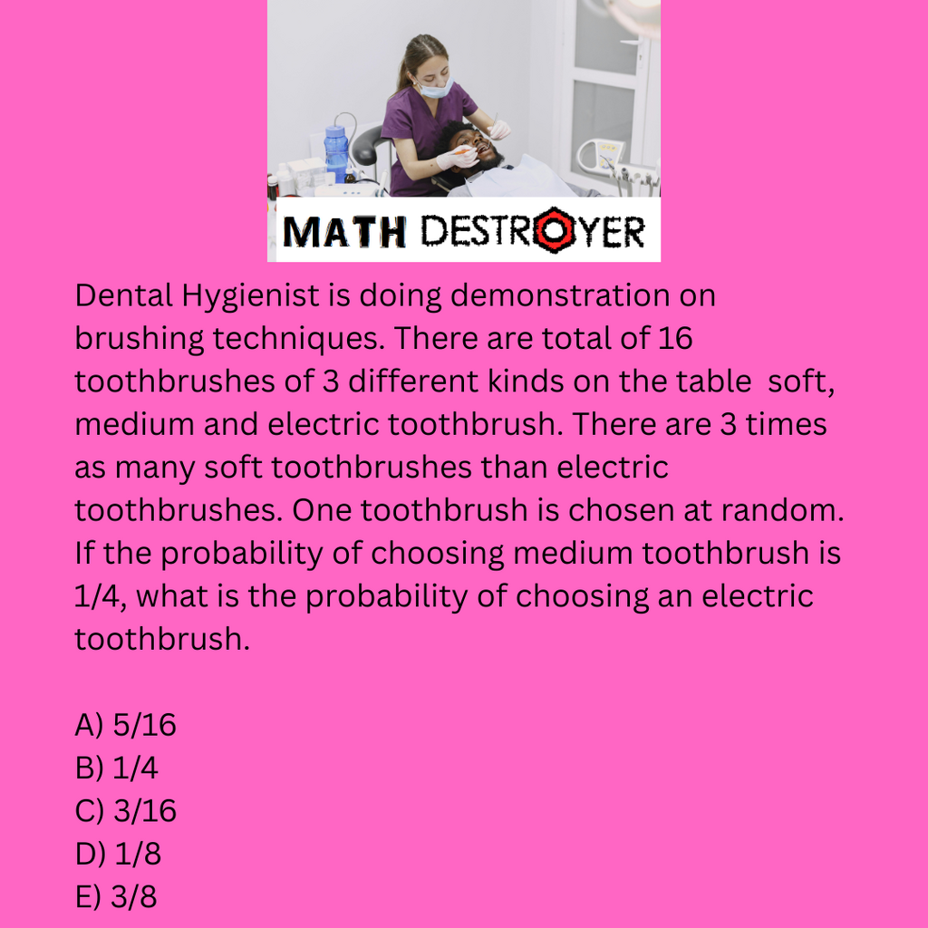 Dental Hygienist is doing demonstration on brushing techniques. There are total of 16 toothbru...png
