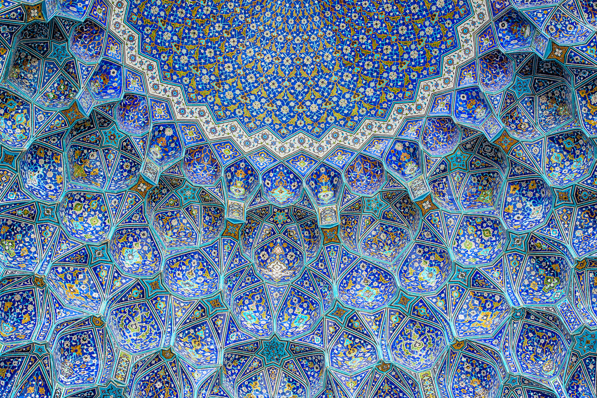 Islamic pattern Blue