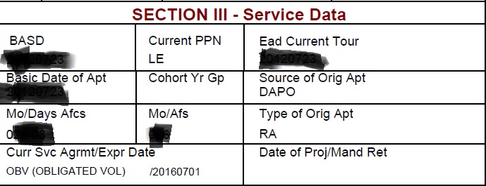 Army - ETS Date | Student Doctor Network