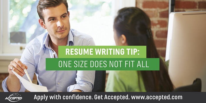 Resume Writing Tip One Size Does Not Fit All.jpg