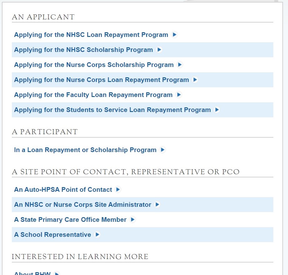 NHSC Scholarship 20202021 Page 11 Student Doctor Network