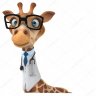 Pre-Medical Giraffe
