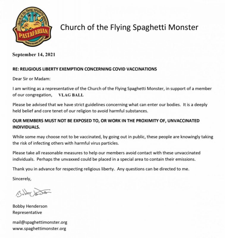 www.spaghettimonster.org