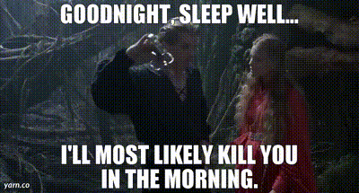 Princess Bride Good Night GIF - Princess bride Good night Sleep well -  Discover & Share GIFs