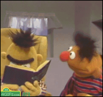 bert-ernie-shock-look-up-from-book.gif