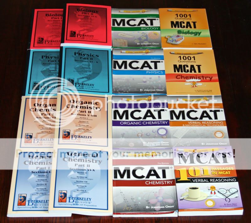 Examkrackers And Berkeley Review Mcat Prep Books Student