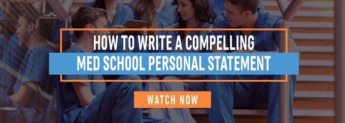 Watch the med school personal statement webinar! 
