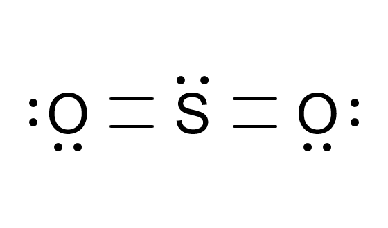 SO2 Lewis structure